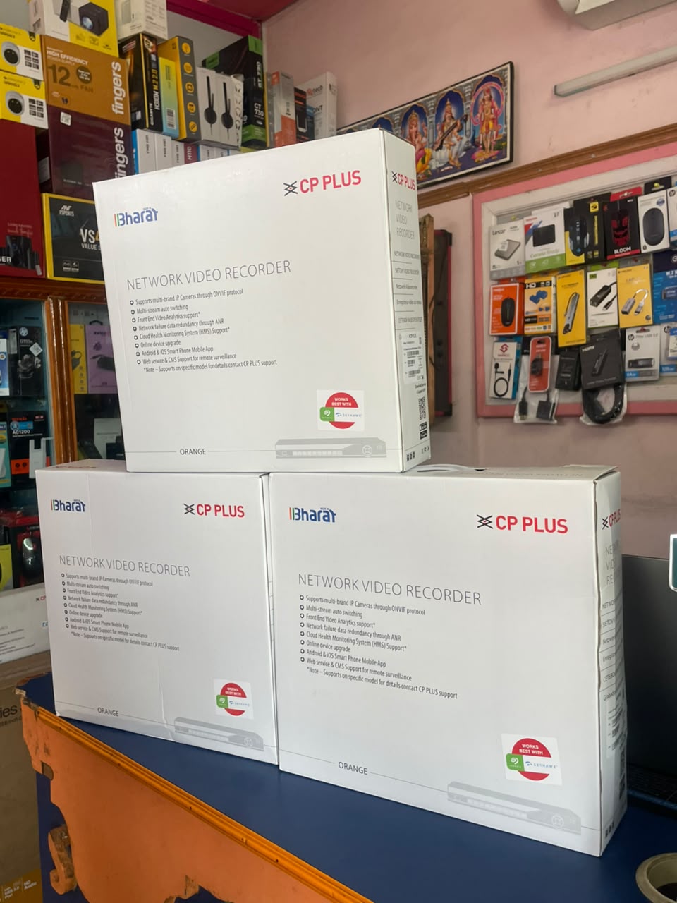 CP Plus network video recorders (NVR) in stock at SRS Computers