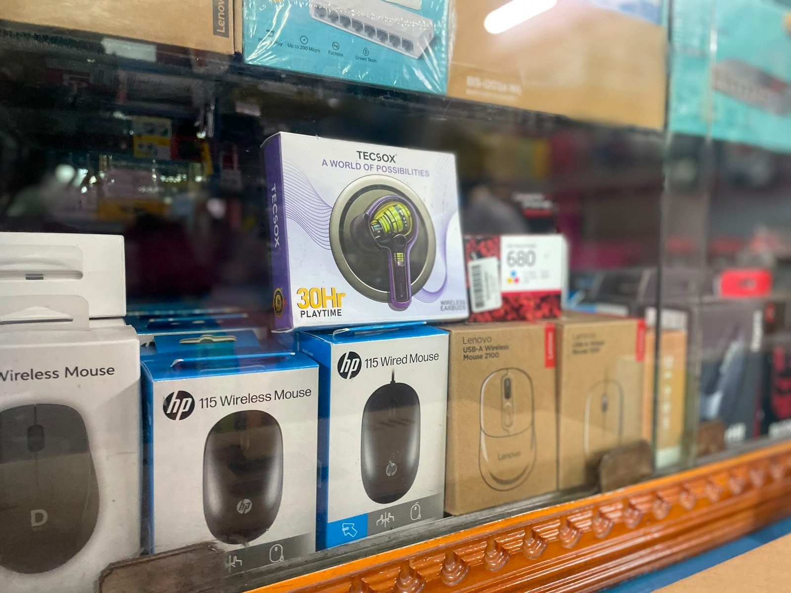 Inside SRS Computers, Perambalur — shelf 4